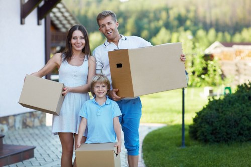 Wimbledon storage unit used for moving and renovation items