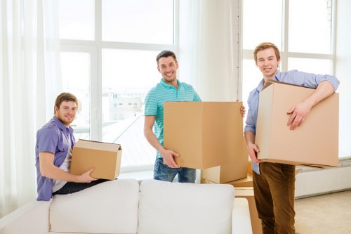 Example storage load from a Wimbledon flat move with mixed household items