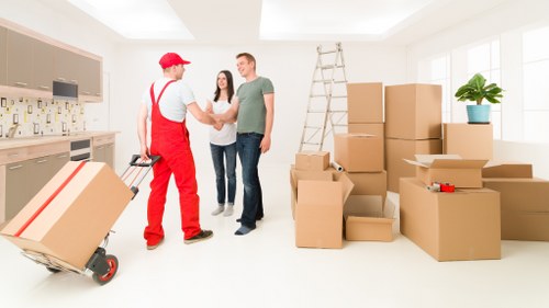 Secure office and stock storage for a local Wimbledon business